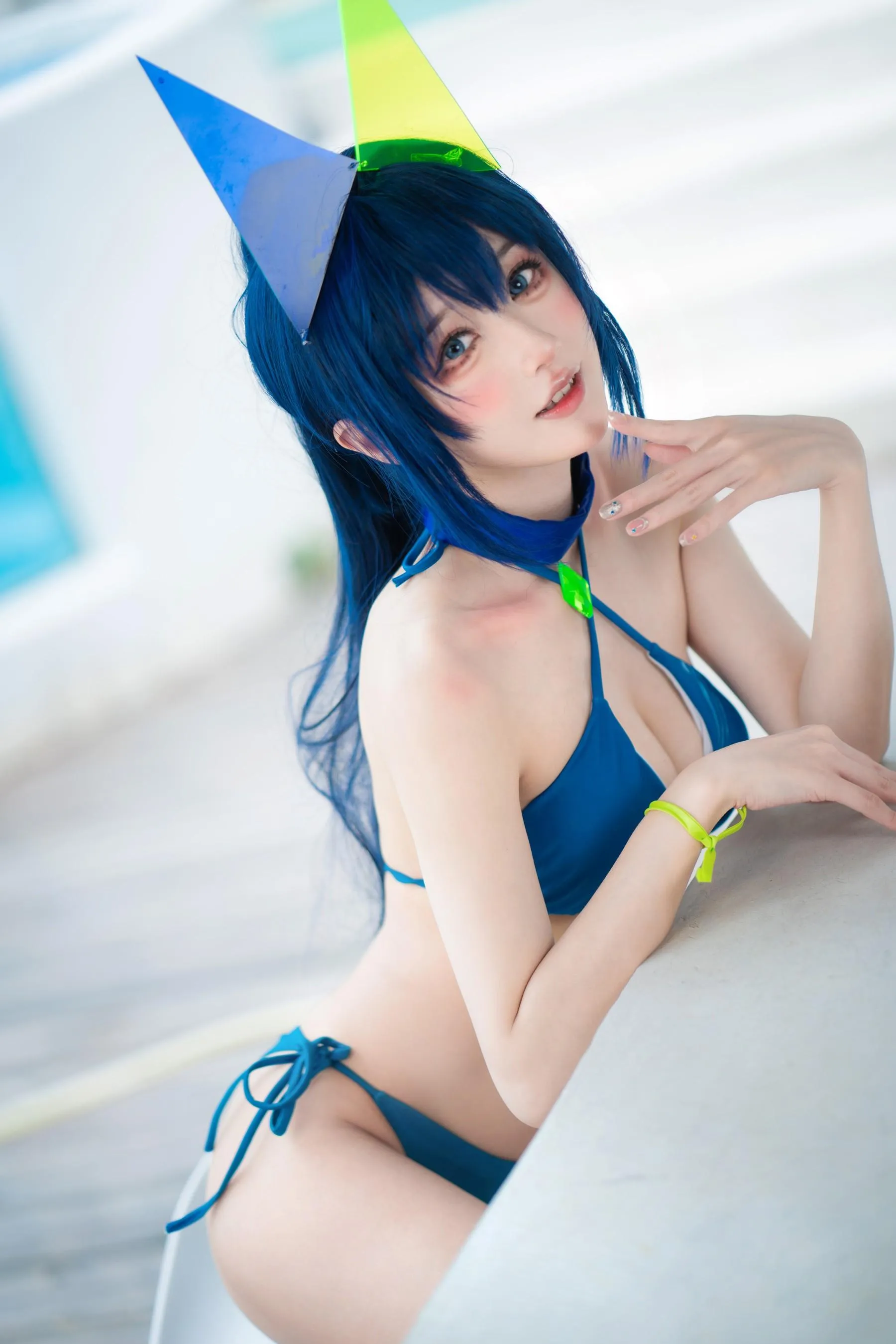 阿包也是兔娘 – NO.79 花园泳装 [37P]插图9